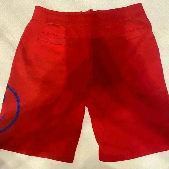 Mens Runtz Shirt/Short Set in Red with blue logo Both pieces are an XL - Picture 14 of 16